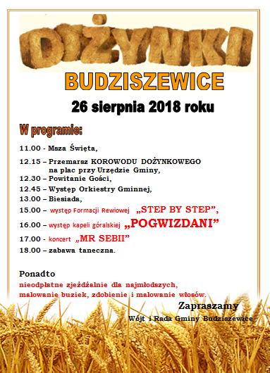 Dożynki 2018