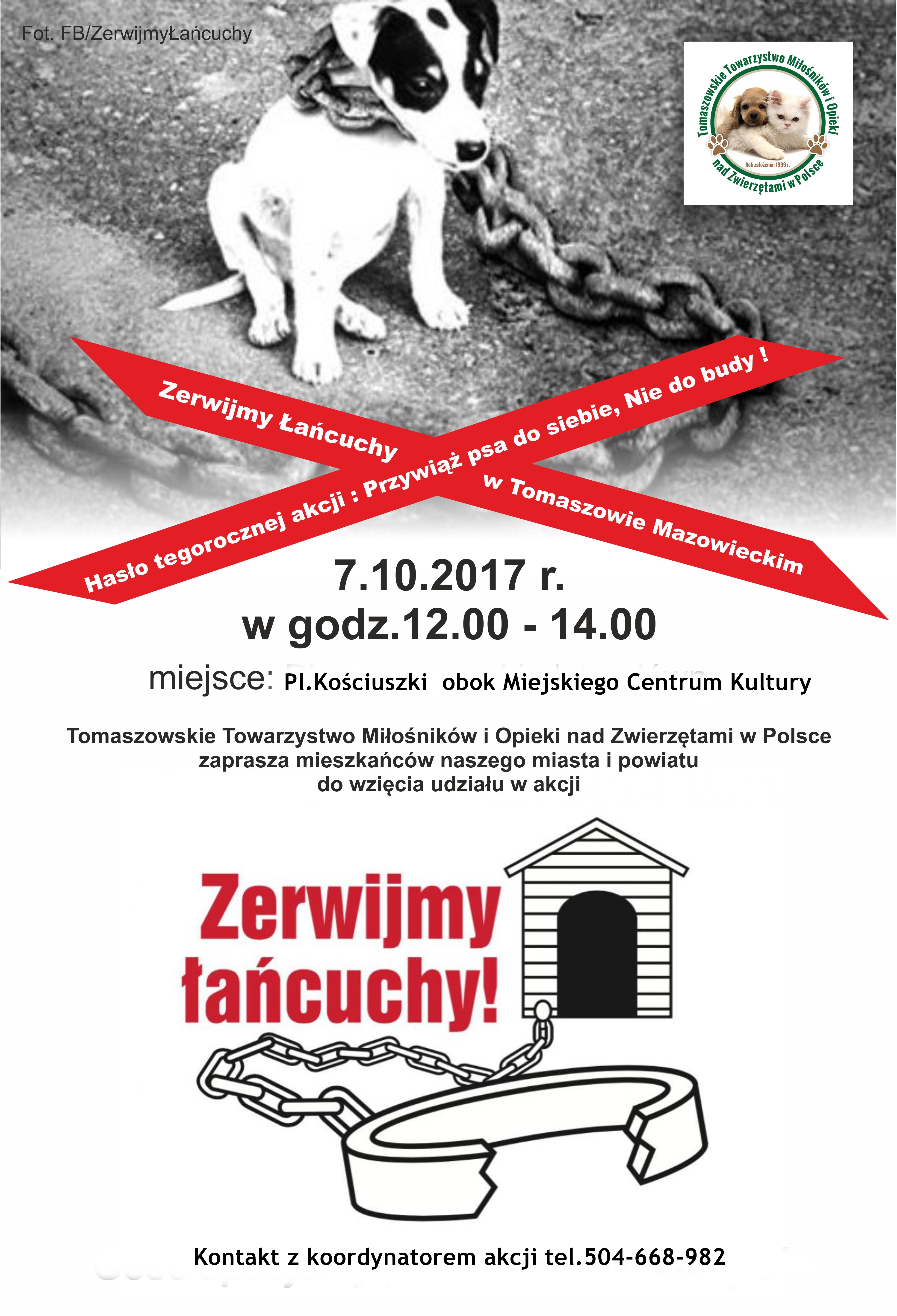 PLAKAT zerwijmy łańcuchy